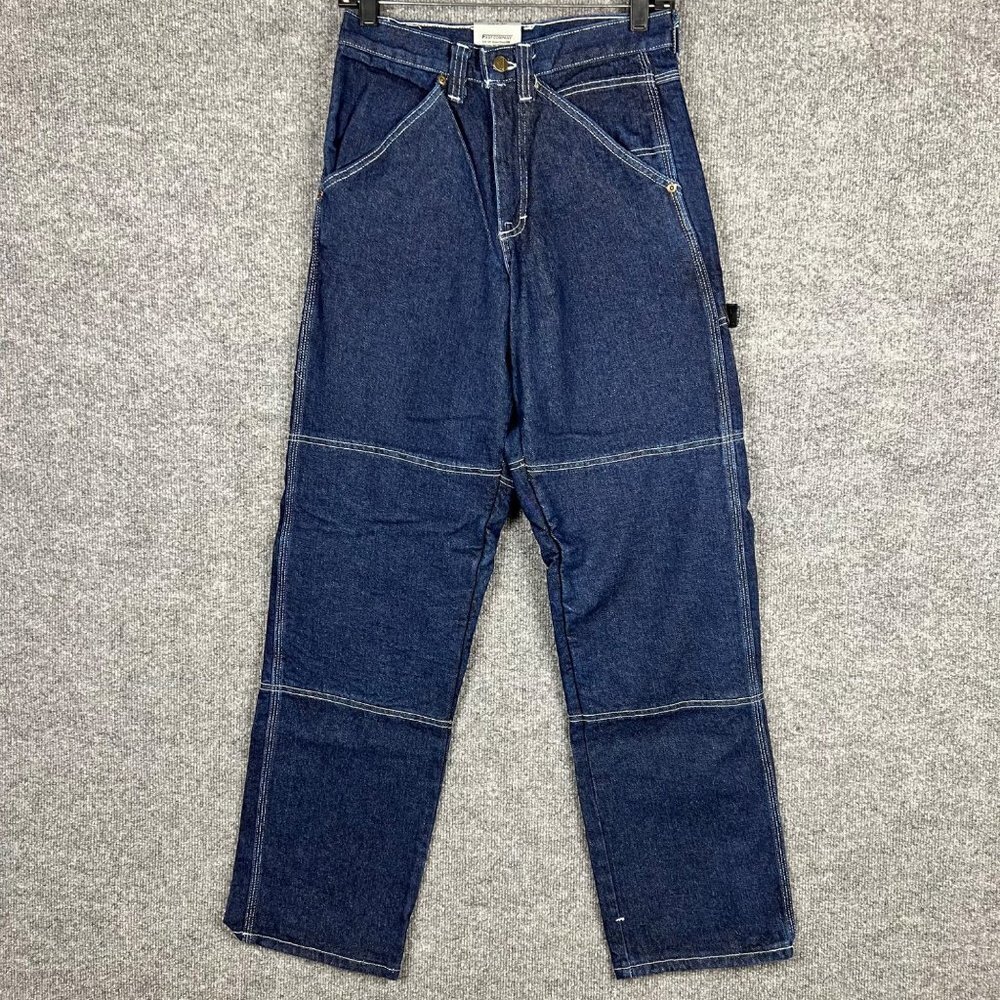 NEW‎ Draggin Jeans Vintage Mens Utility Motorcycle Pants Kevlar Lined 28x32